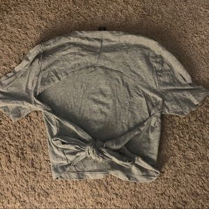 LIKE NEW AE Studio Tie Back Top